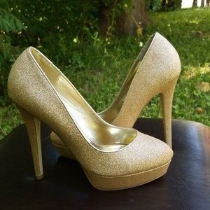 JLo Glitter Heels